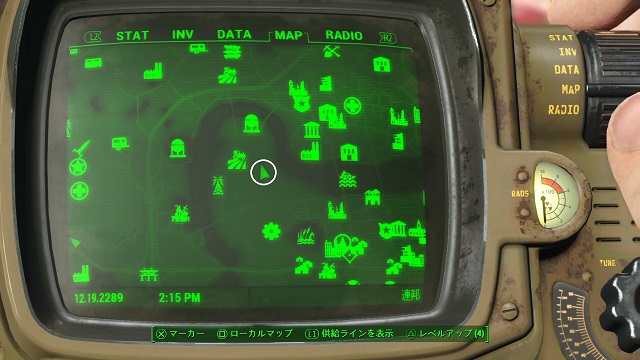 UFO墜落場所　マップ