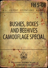 米国秘密工作マニュアル #08 Bushes, Boxes and Beehives Camouflage Special