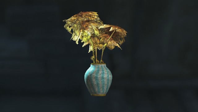 フォールアウト４　ティール色バレル形花瓶