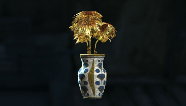 フォールアウト４　花柄アーチ形花瓶