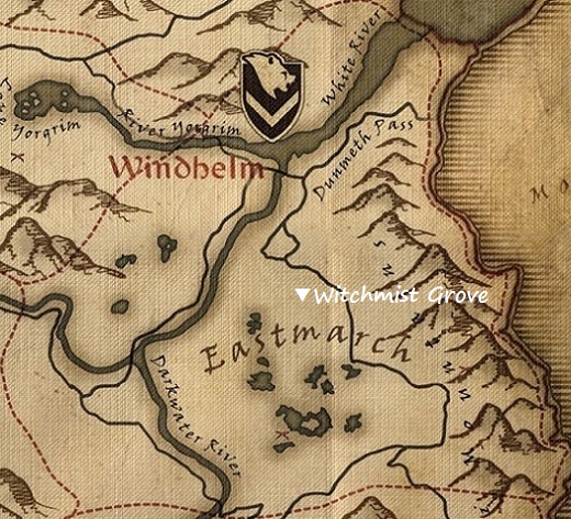 ウィッチミスト・グローブ　マップ　地図