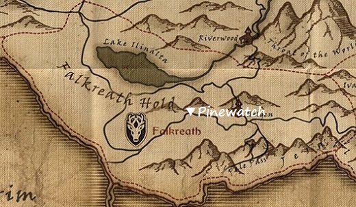 パインウォッチ　マップ　地図
