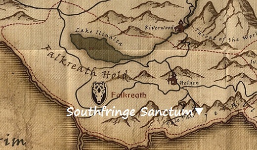 サウスフリンジ聖域　マップ　地図