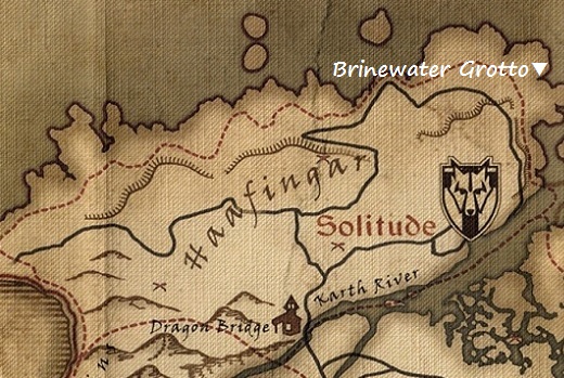 ブラインウォーター洞窟　マップ　地図