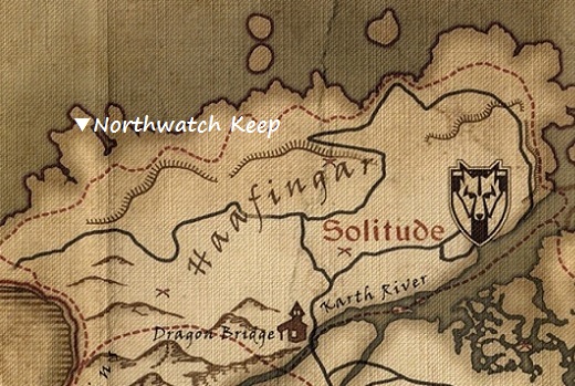 ノースウォッチ砦　マップ　地図