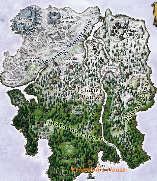 フロドルフの家　マップ　地図