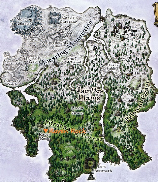 レイヴン・ロック　マップ　地図