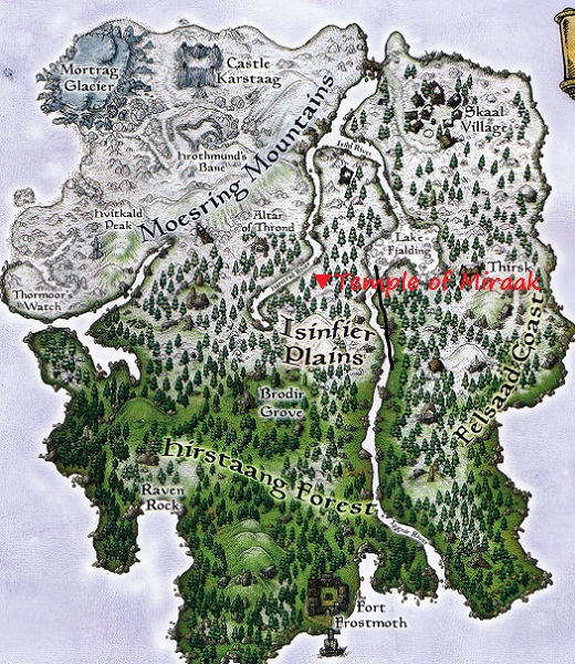 ミラーク聖堂　マップ　地図