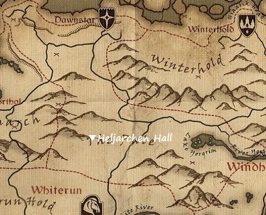 ヘリヤーケン・ホール　マップ　地図