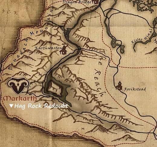 ハグロック要塞　マップ　地図