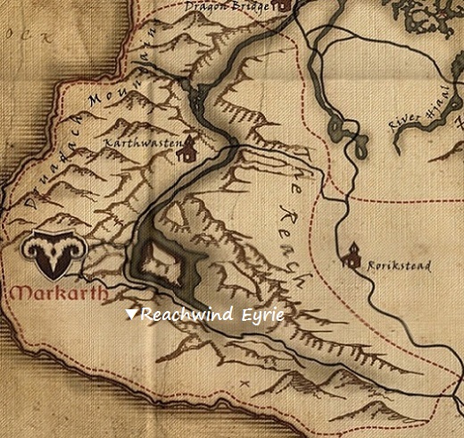 リーチウィンド砦　マップ　地図
