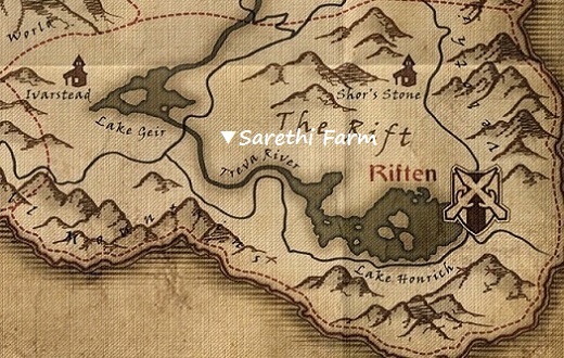 サレシ農場　マップ　地図