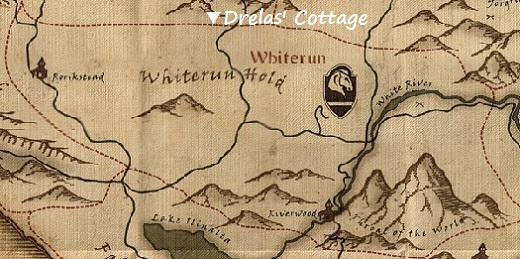 ドレラスの小屋　マップ　地図