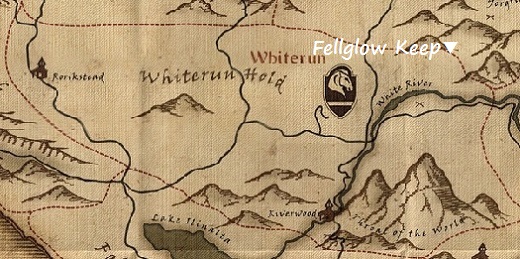 フェルグロウ砦　マップ　地図