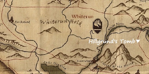 ヒルグランドの墓　マップ　地図