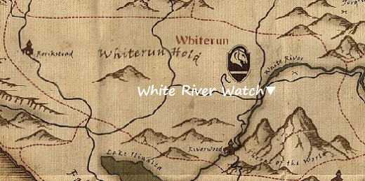 ホワイト川の監視所　マップ　地図