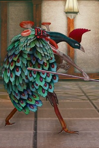 Abyss Odyssey Peacock Warrior