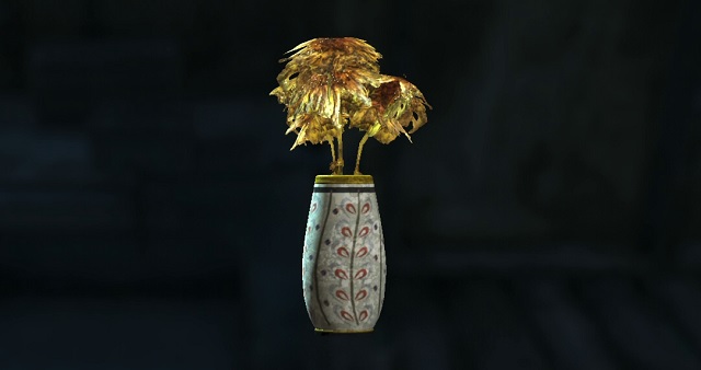 フォールアウト４　柳細工の丸型花瓶