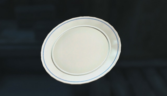 フォールアウト４　きれいな白い皿