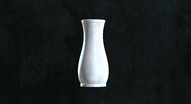 フォールアウト４　ガラス製フレア形花瓶