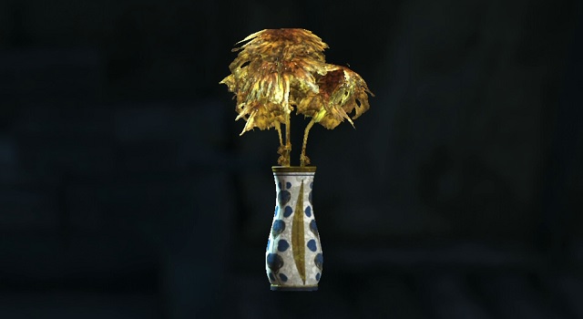 フォールアウト４　花柄フレア形花瓶