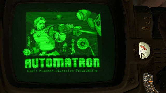 ホロテープゲーム「オートマトロン」　タイトル画面