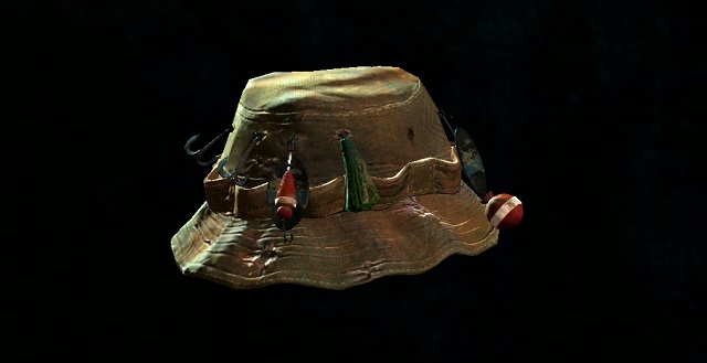 漁業者の帽子