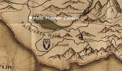 モス・マザー洞窟　マップ　地図