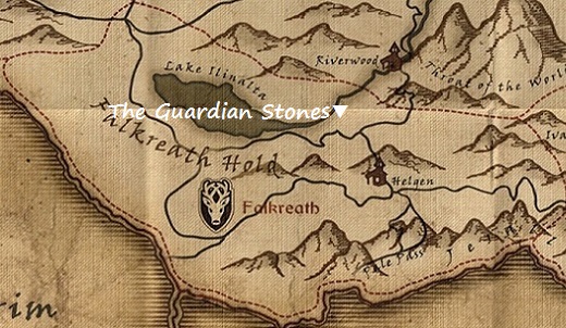 大守護石　マップ　地図