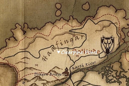 クリアパイン池　マップ　地図