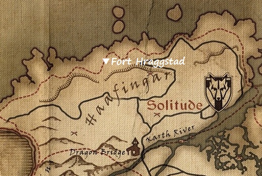フラーグスタート砦　マップ　地図