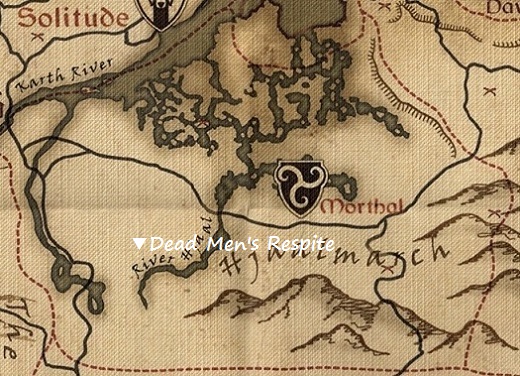 死者の安息所　マップ　地図