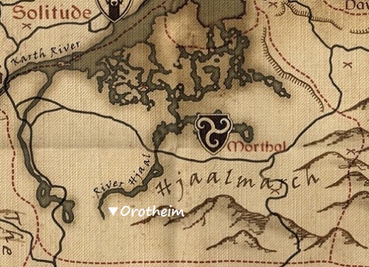 オロセイム　マップ　地図