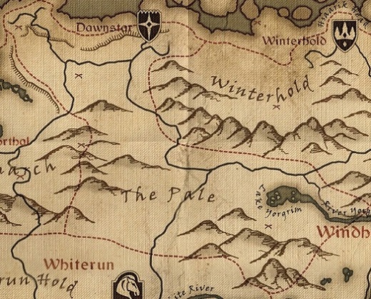 ドーンスター　マップ　地図