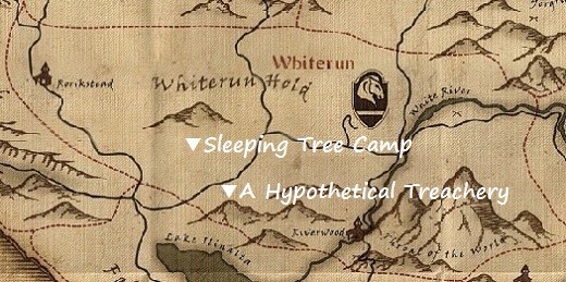 眠りの木の野営地　マップ　地図