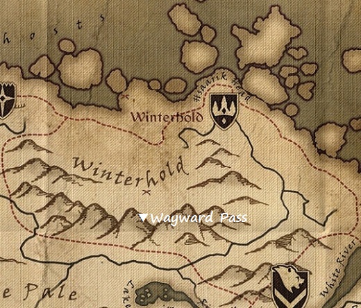 ウェイワード峠　マップ　地図